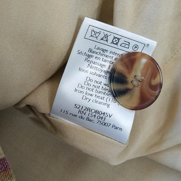 Sezane Delfina Linen/Wool Blend Dress